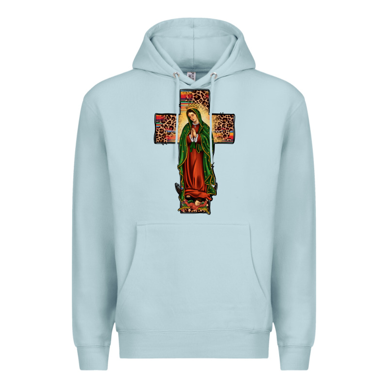 Our Lady Of Guadalupe Cros Premium Hoodie by JahusDesignShop | Teevron