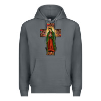 Rock our lady of guadalupe cros Premium Hoodie - JahusDesignShop