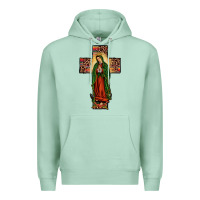 Seafoam our lady of guadalupe cros Premium Hoodie - JahusDesignShop