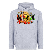 Heather Grey black prince Heavyweight Hoodie - CowGirlArtShop