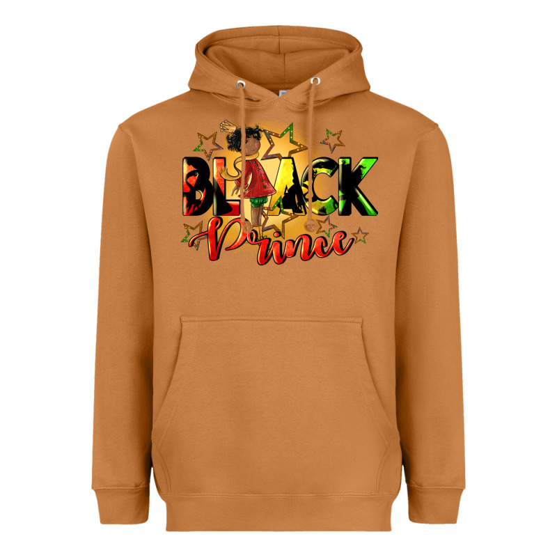 Black Prince Heavyweight Hoodie by CowGirlArtShop | Teevron