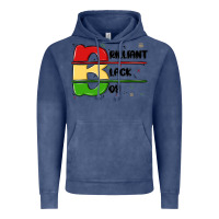 Vintage Denim black boy Vintage Hoodie - MaliasSmallBusiness