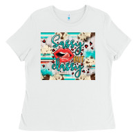 White sassy but classy Ladies Tee - JahusDesignShop