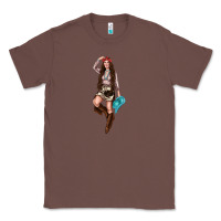Chestnut western cowgirl Classic Tee - NancyCooperArtShop