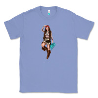 Colony Blue western cowgirl Classic Tee - NancyCooperArtShop