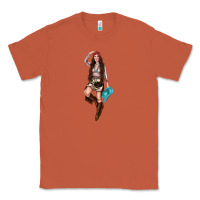 Copper western cowgirl Classic Tee - NancyCooperArtShop