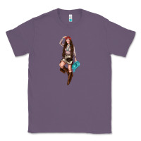 Lavender western cowgirl Classic Tee - NancyCooperArtShop