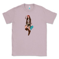 Lilac western cowgirl Classic Tee - NancyCooperArtShop