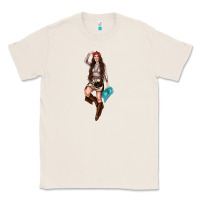 Natural western cowgirl Classic Tee - NancyCooperArtShop