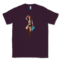 Plum western cowgirl Classic Tee - NancyCooperArtShop