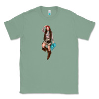 Sage western cowgirl Classic Tee - NancyCooperArtShop
