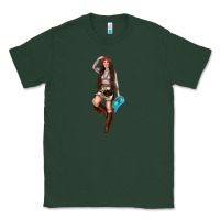 Sports Green western cowgirl Classic Tee - NancyCooperArtShop