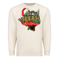 Sandshell texas christmas Premium Sweatshirt - CowGirlArtShop