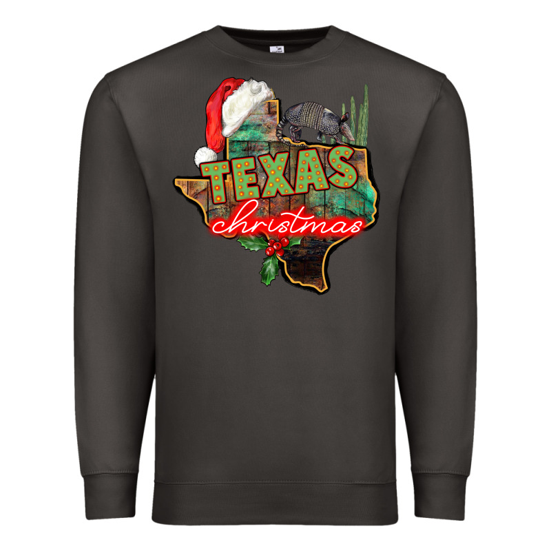 Texas Christmas Premium Sweatshirt by CowGirlArtShop | Teevron