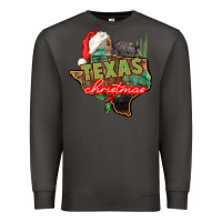 Smoke texas christmas Premium Sweatshirt - CowGirlArtShop