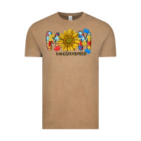 Vintage Coffee autism mom life sunflower Vintage Tee - MaliasSmallBusiness
