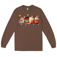 Chestnut christmas coffee Long Sleeve Tee - MaliasSmallBusiness