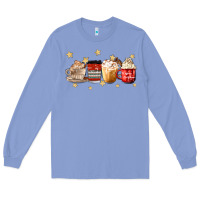 Colony Blue christmas coffee Long Sleeve Tee - MaliasSmallBusiness