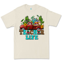 Bone teacher life western truck and books Premium Tee - AdoDesignShop