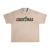 French Oak christmas cross Urban Heavy Tee - AdoDesignShop