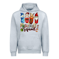 Heather Grey pharmacy squad christmas Urban Hoodie - FaDigitalArtStudio
