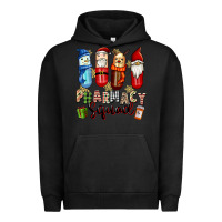 Pigment Black pharmacy squad christmas Urban Hoodie - FaDigitalArtStudio