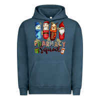 Pigment Midnight Navy pharmacy squad christmas Urban Hoodie - FaDigitalArtStudio