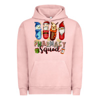 Pigment Salmon pharmacy squad christmas Urban Hoodie - FaDigitalArtStudio