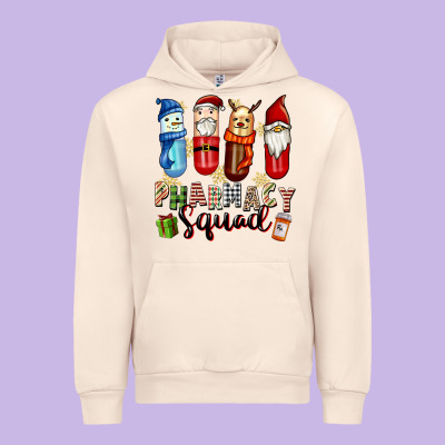 Pharmacy Squad Christmas Urban Hoodie Designed By Fadigitalartstudio