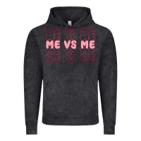 Vintage Black me vs me Vintage Hoodie - MaliasSmallBusiness