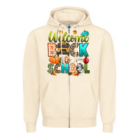 Sandshell welcome back to school fall Zipper Hoodie - texasbilliewilder