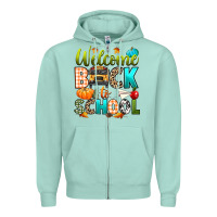Welcome Back To School Fall Zipper Hoodie | Teevron