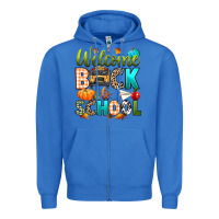 True Royal welcome back to school fall Zipper Hoodie - texasbilliewilder
