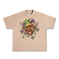 Burro mardi gras cow Urban Heavy Tee - MaliasSmallBusiness