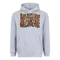 Heather Grey educated motivated elevated melanated juneteenth Heavyweight Hoodie - CowGirlArtShop