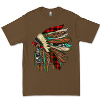 Cacao christmas indian headdress Premium Tee - JahusDesignShop