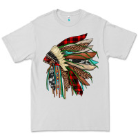 Dove Grey christmas indian headdress Premium Tee - JahusDesignShop