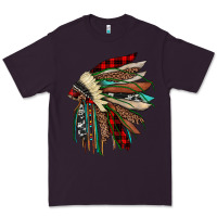 Plum christmas indian headdress Premium Tee - JahusDesignShop