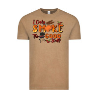 Vintage Coffee i only smoke the good stuff Vintage Tee - MaliasSmallBusiness