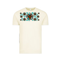 Vintage Arctic cowhide leopard sunflower gemstone Vintage Tee - JahusDesignShop