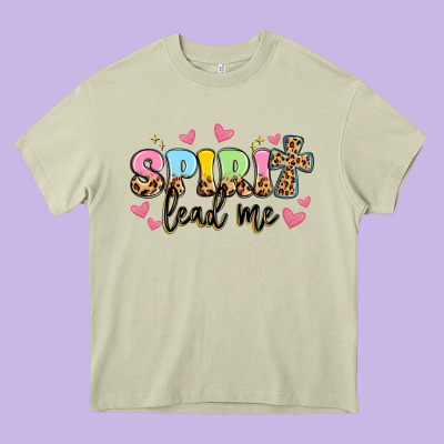 Spirit Lead Me Heavy Core Tee Designed By Artiststas