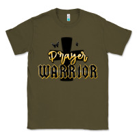Army Green christian prayer warrior Classic Tee - MaliasSmallBusiness