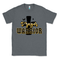 Charcoal Heather christian prayer warrior Classic Tee - MaliasSmallBusiness