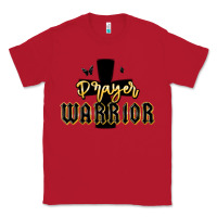 Red christian prayer warrior Classic Tee - MaliasSmallBusiness