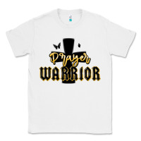 White christian prayer warrior Classic Tee - MaliasSmallBusiness