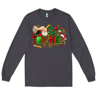 Smoke christmas  teacher Long Sleeve Tee - MaliasSmallBusiness