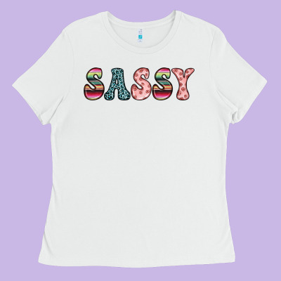 Sassy Ladies Tee Designed By Jahusdesignshop