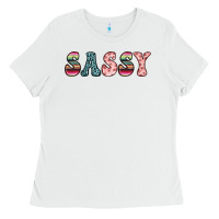 White sassy Ladies Tee - JahusDesignShop