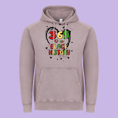 365 Days Vintage Hoodie Designed By Maliassmallbusiness