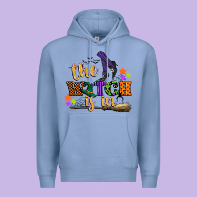 The Witch Is In Premium Hoodie Designed By Cowgirlartshop